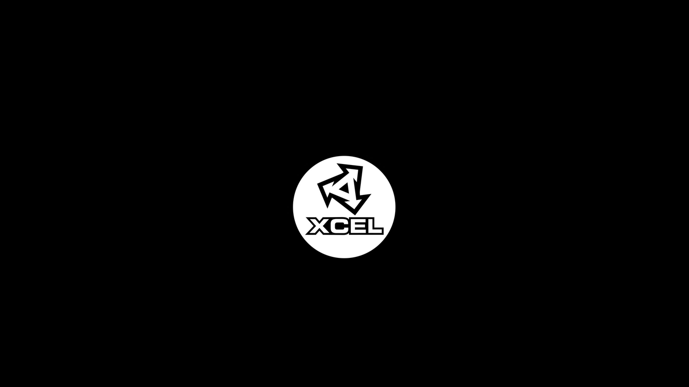 Xcel wetsuits logo.