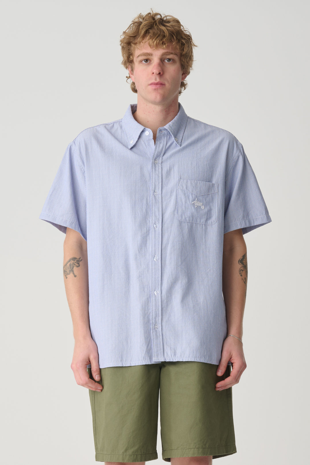 Saltwater Surf Shop - S/Double Oxford Classic SS Shirt
