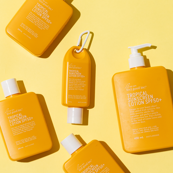 We Are Feel Good Inc. Tropical Sunscreen Lotion in 400ml